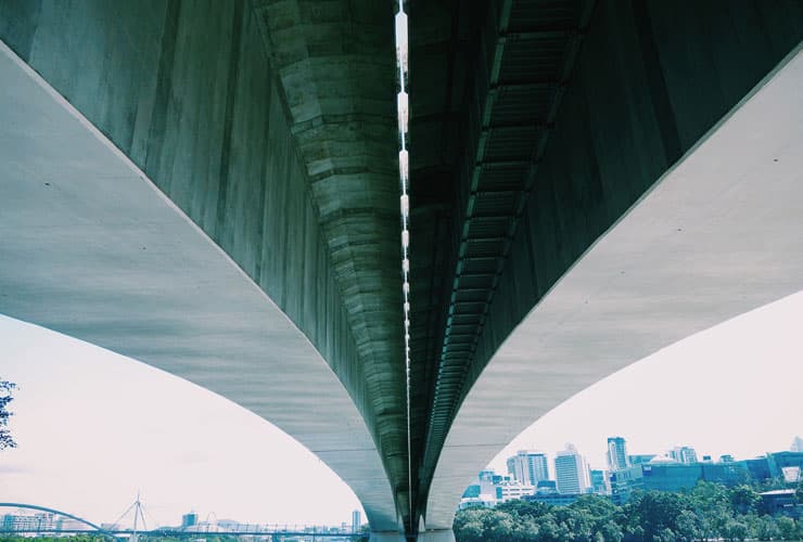 pont en béton