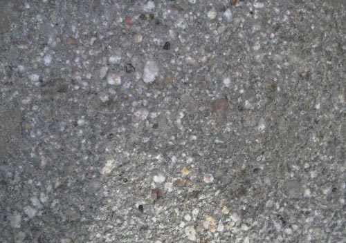 aspect béton bouchardé