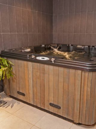 habillage spa gonflable