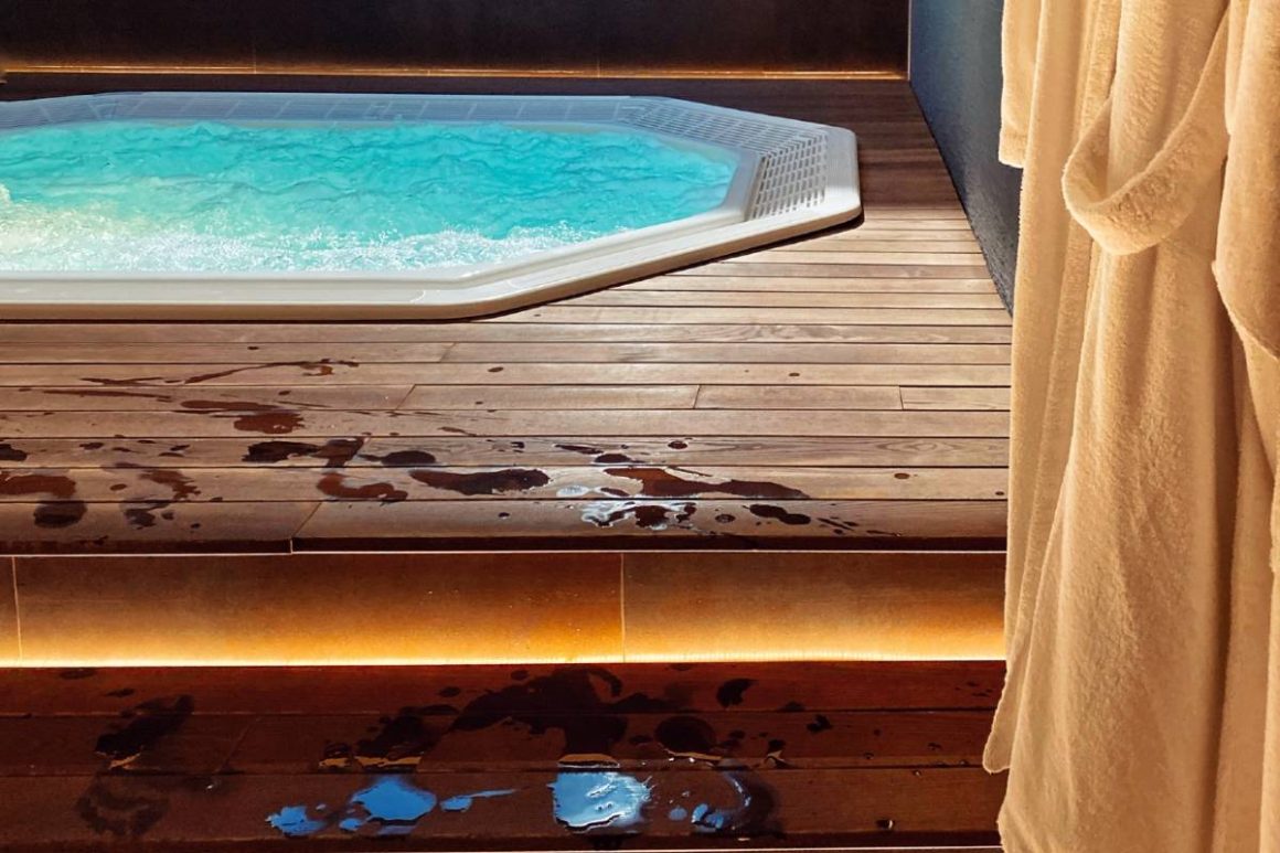 Fuite d'eau dans un spa gonflable : comment y remédier