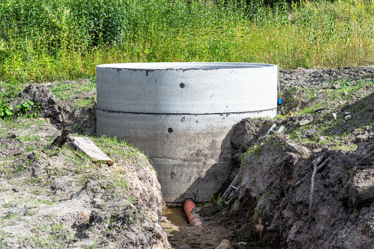 fosse septique en béton
