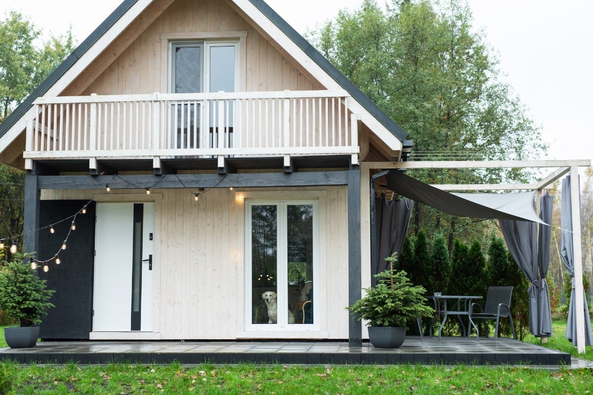 maison en bois