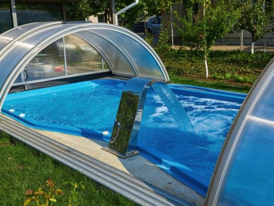 piscine ouverture telescopique
