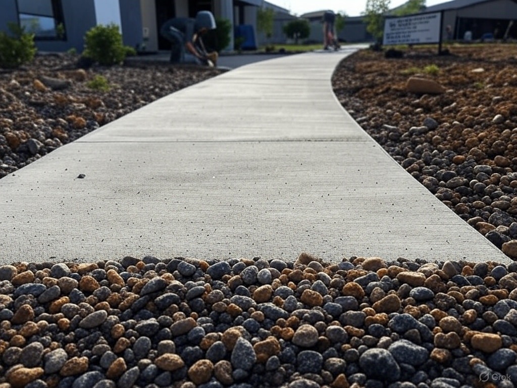 béton désactivé