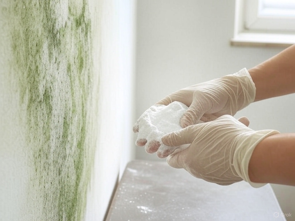 moisissure sur le mur