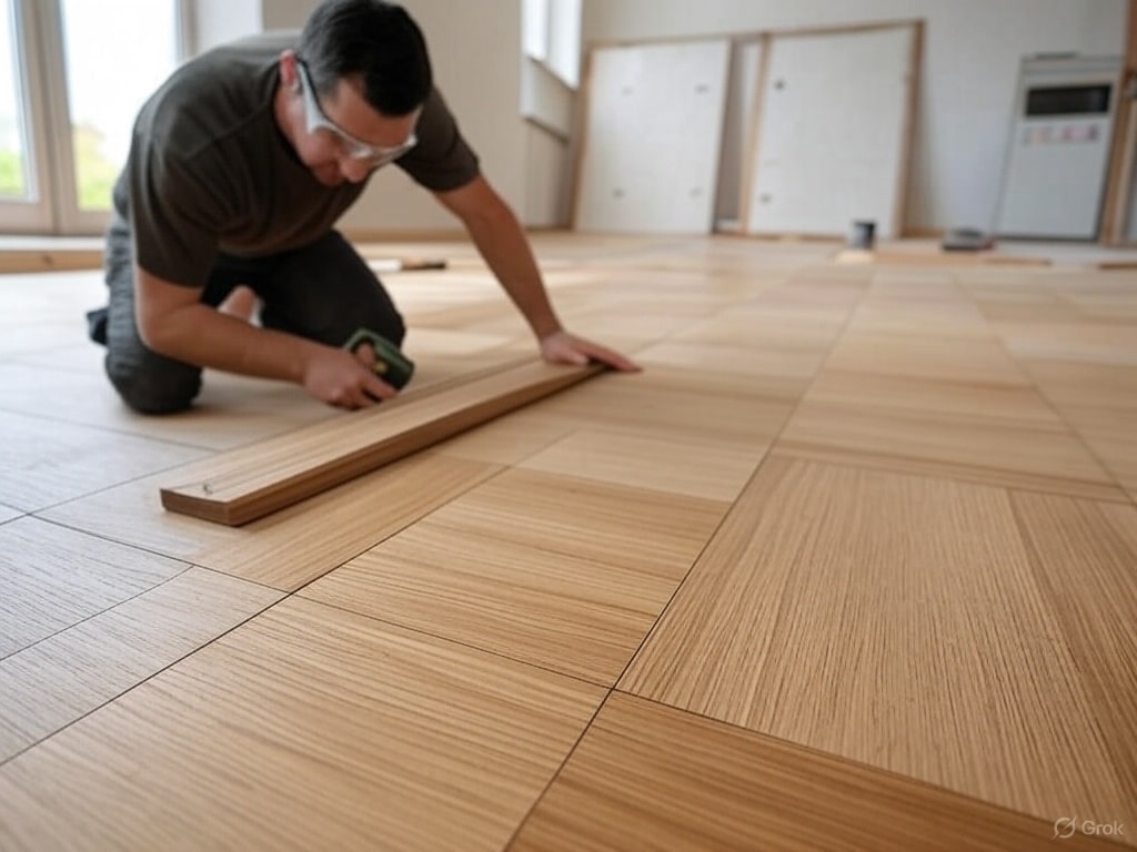calepinage de parquet