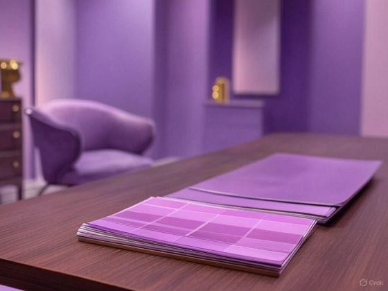 nuance de violet