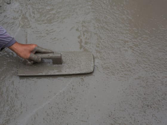 béton drainant