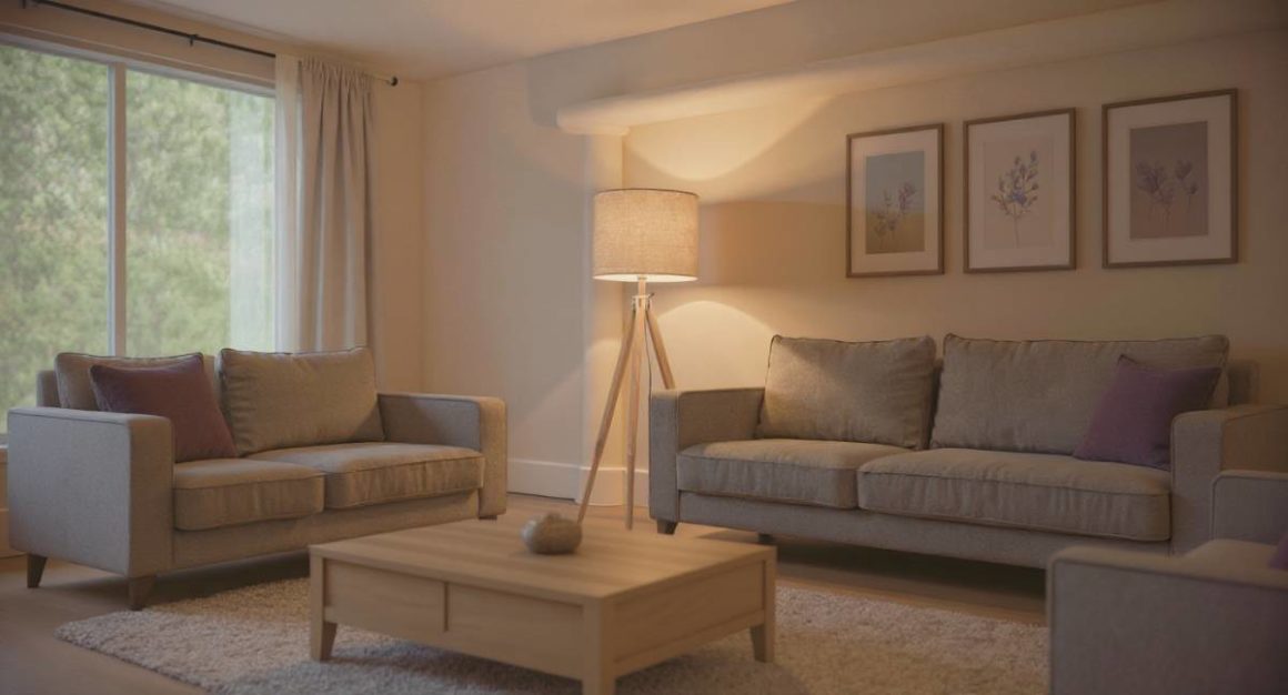 lampadaire trepied