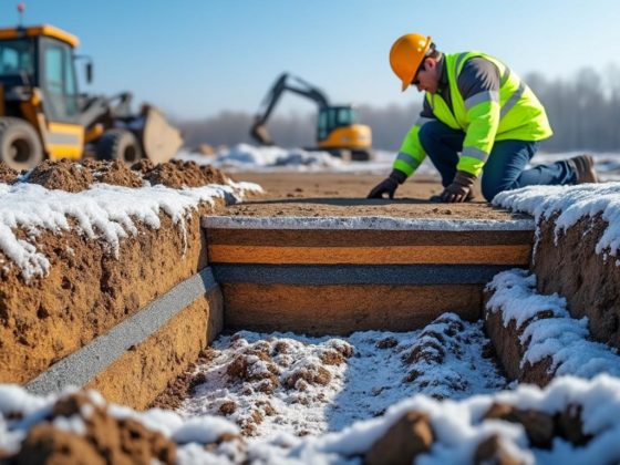 découvrez quelle profondeur doit atteindre une fondation pour être hors gel et assurer la stabilité de votre construction, selon les normes en vigueur en france.