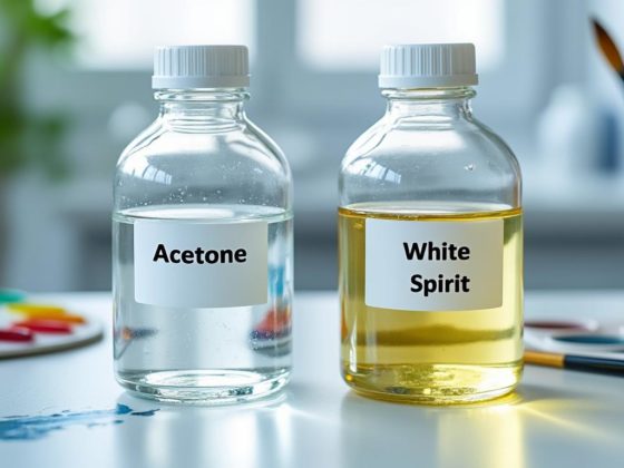 découvrez les principales différences entre l’acétone et le white spirit : usages, composition, efficacité de nettoyage et précautions à prendre pour bien choisir le solvant adapté à vos besoins.