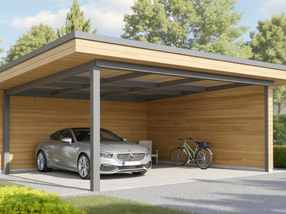 Découvrez tout ce qu’il faut savoir sur le carport : ses usages, les matériaux disponibles (bois, métal, alu) et les avantages pour protéger efficacement votre véhicule.