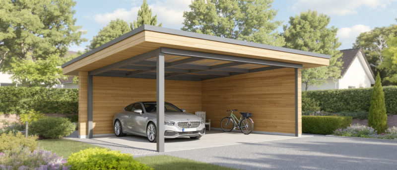 Découvrez tout ce qu’il faut savoir sur le carport : ses usages, les matériaux disponibles (bois, métal, alu) et les avantages pour protéger efficacement votre véhicule.
