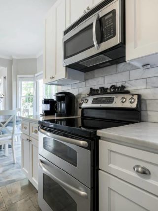 électroménager dans une cuisine