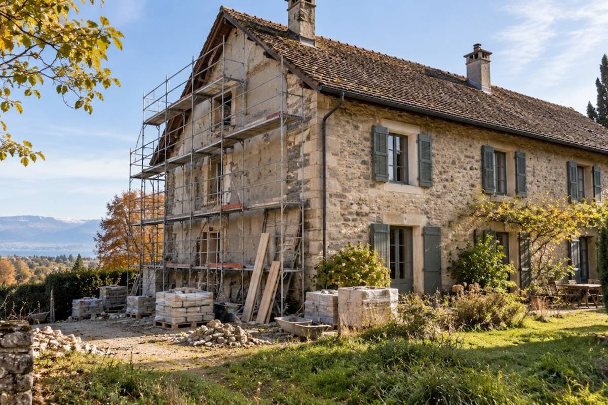 rénovation maison en pierre
